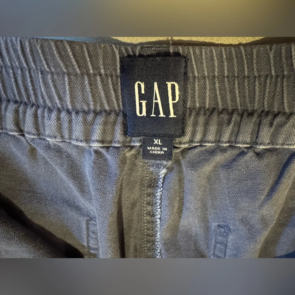 3 Gap Women’s XL Joggers- Black, Blue, Tan - Picture 11 of 16